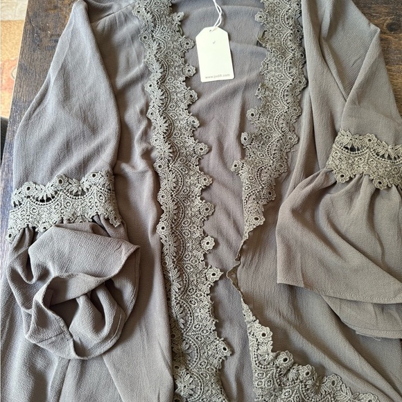 Jodifl size 1x boho lace cardigan nwt - Picture 3 of 3